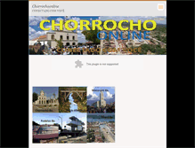 Tablet Screenshot of chorrochoonline.com